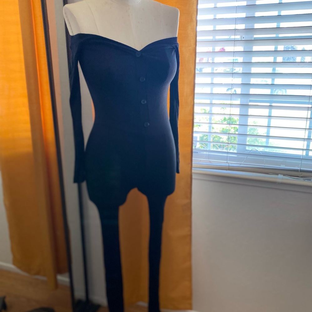 Shoulder jumpsuit
